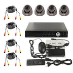 4-CH Embedded Digital Video Recorder Kit (1 / 3 Sony CCD, 500TVL, 24 x IR LED, 6mm Lens, IR Distance: 25m, H.264 (8204EV+622A), 8204EV+622A, 1 / 3 Sony CCD, 500TVL