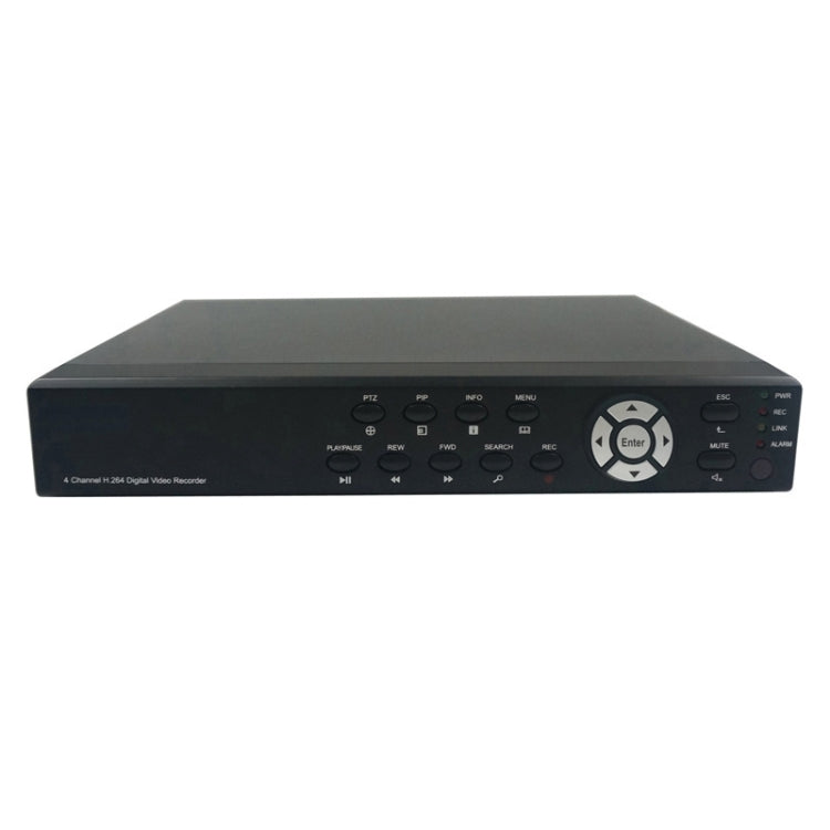 4-CH Embedded Digital Video Recorder Kit (1 / 3 Sony CCD, 520TVL, 24 x IR LED, 6mm Lens, IR Distance: 25m, H.264 (8204EV+622A), 8204EV+622A, 1 / 3 Sony CCD, 520TVL