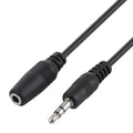 3.5mm Male to 3.5mm Female Converter Cable, 1.5m, 1.5m
