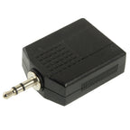 3.5mm Male to 2 Female 6.35mm Audio Adapter, 3.5mm Male to Dual 6.35mm Female