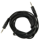 3.5mm Male Mini Plug Stereo Audio Cable, Length: 3m, Length: 3m (Black)