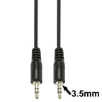 Aux cable , 3.5mm Male Mini Plug Stereo Audio Cable, Length: 1.5m, Length: 1.5m (Black)
