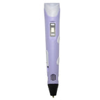 Hand-held 3D Printing Pen, EU Plug, EU Plug