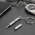 3 in 1 Professional Screwdriver (Cross 1.5, Straight 1.5,Star Nut M2.5) Repair Tool with Keychain for Smart Phone, Watches,Glasses, 3 in 1