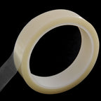 24mm High Temperature Resistant Clear Heat Dedicated Polyimide Tape with Silicone Adhesive, Length: 33m, 24mm