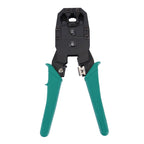 5 in 1 RJ45 Crimping Crimper Stripper Punch Down RJ11 Cat5 Cat6 Wire Line Detector Ethernet Network Cable Tester Tools Kits, 5 in 1