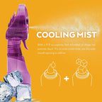 YC-8333 Hand-held Water Spray Fan (Color Random Delivery), YC-8333 Purple, YC-8333 Green