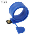 Silicone Bracelet USB Flash Disk with 8GB Memory, 8GB, 8GB (Orange), 8GB (Pink), 8GB (Purple)