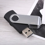 64GB Twister USB 2.0 Flash Disk(Black), 64GB/Black