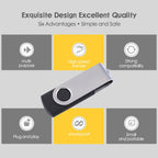 32GB Twister USB 2.0 Flash Disk(Black), 32GB/Black