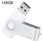 128GB Twister USB 2.0 Flash Disk, 128GB/White