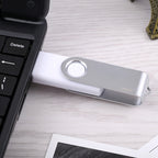 128GB Twister USB 2.0 Flash Disk, 128GB/White
