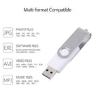 16GB Twister USB 2.0 Flash Disk(White), 16GB/White