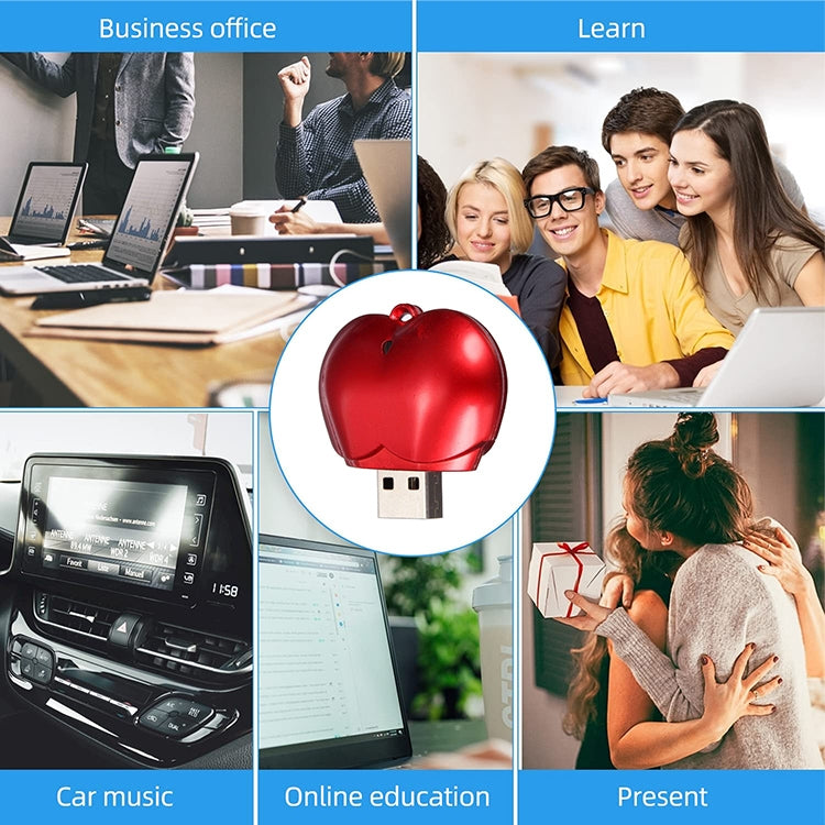 2GB Heart style USB Flash Disk, 2GB