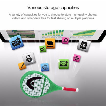 Tennis Racket Shape USB Flash Disk (8 GB), 2GB, 4GB, 8GB