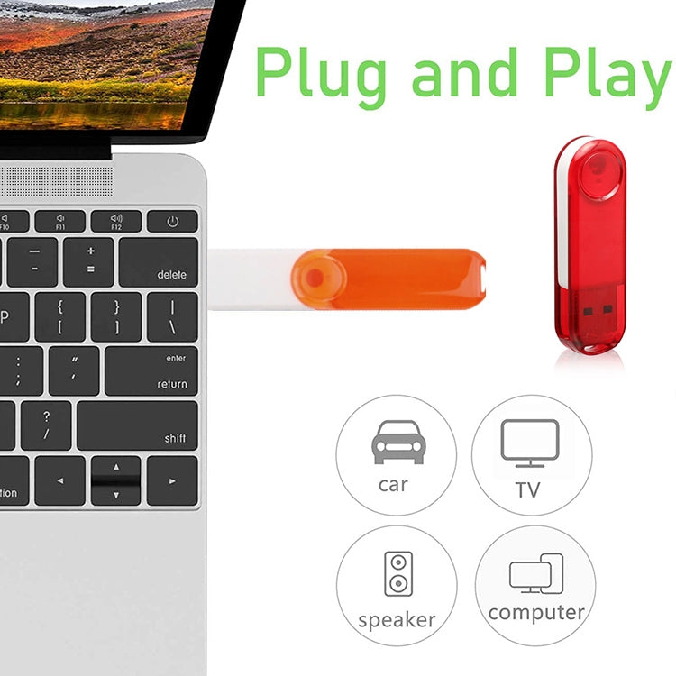 2GB USB Flash Disk, 2GB (Green)