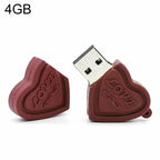 Dual Hearts Style 4GB USB Flash Disk, 4GB, 16GB