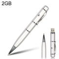 3 in 1 Laser Pen Style USB Flash Disk, Silver (2GB), 2GB (Silver)