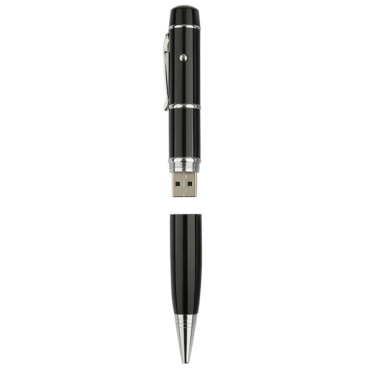 3 in 1 Laser Pen Style USB Flash Disk,8GB (Black), 8GB (Black)