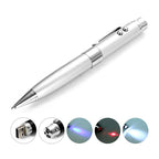 3 in 1 Laser Pen Style USB Flash Disk, Silver (16GB), 2GB (Silver), 4GB (Silver), 8GB (Silver), 16GB (Silver), 2GB (Black), 4GB (Black), 8GB (Black), 16GB (Black)
