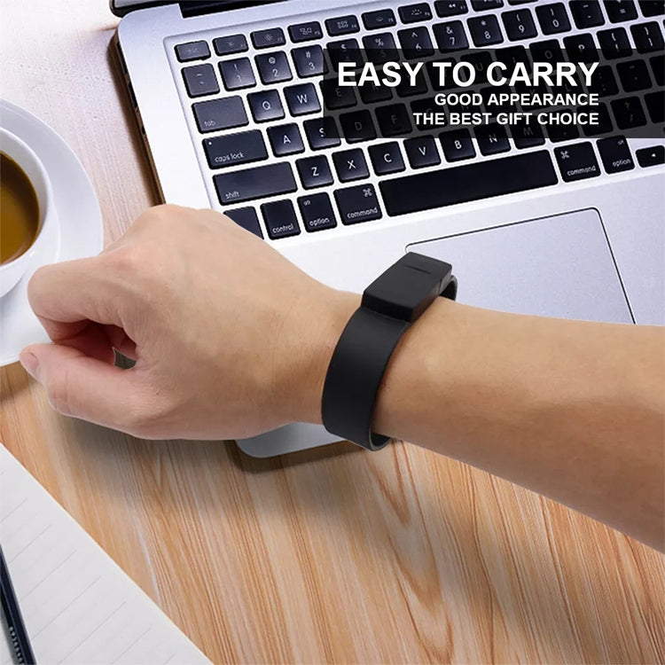2GB Silicon Bracelets USB 2.0 Flash Disk, 2GB (Purple)