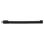 8GB Silicon Bracelets USB 2.0 Flash Disk, 8GB (Black)