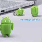 16GB Android Robot Style USB Flash Disk (Green), 16GB