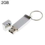 Metallic on Key Ring Style USB 2.0 Flash Disk (16GB), 2GB, 4GB, 8GB, 16GB