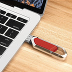 8GB Metallic Keychains Style USB 2.0 Flash Disk (Red), 8GB (Red)