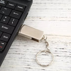 Metal Series Mini USB 2.0 Flash Disk with Keychain (16GB), 2GB, 4GB, 8GB, 16GB