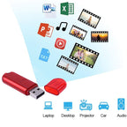 4GB USB Flash Disk, 4GB (Red)