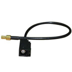 Fakra A Female to SMB Male Connector Adapter Cable / Connector Antenna, Fakra A Female to SMB