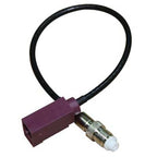 Fakra D Female to FME Female Connector Adapter Cable / Connector Antenna, Fakra D Female to FME