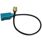 Fakra Z Female to RP-SMA Male Connector Adapter Cable / Connector Antenna, Fakra Z Female to RP-SMA