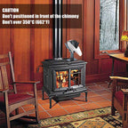 YL501 Eco-friendly Heat Powered Stove Fan for Wood / Gas / Pellet Stoves