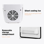 4L Mini Car Refrigerator Electric Cooler / Warmer, Random Color Delivery, 4L Random Color