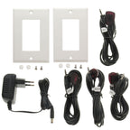 HDMI Single Cat5e / 6 50 Meters Wall Plate Extender, EU Plug