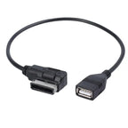 Multimedia Digital Audio AMI to USB Adapter Cable for Audi, AMI to USB Adapter Cable