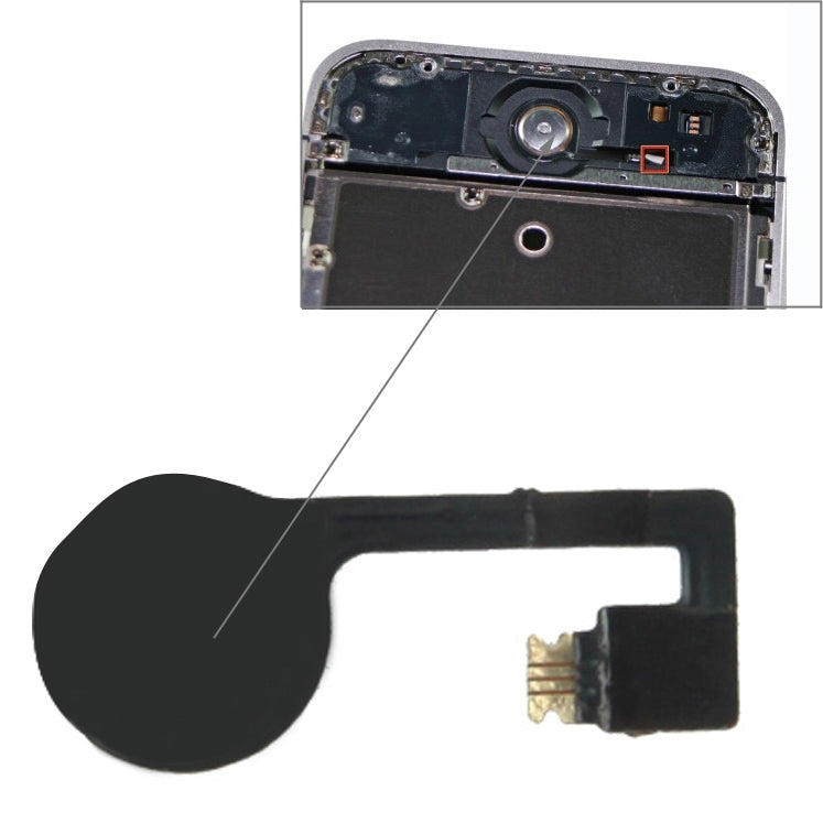 High Quality Home Key Button PCB Membrane Flex Cable for iPhone 4S, For 4S