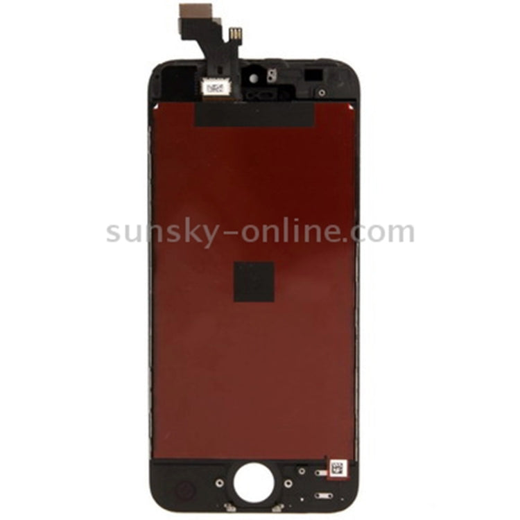 LCD Screen with Frame for iPhone 5, For iPhone 5 Black, For iPhone 5 White, For 5