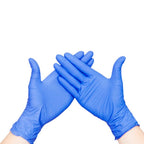 100 PCS AMMEX Durable Disposable Nitrile Rubber Gloves, Size: M