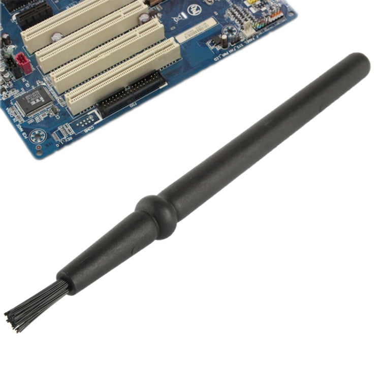 Electronic Component Round Handle Antistatic Cleaning Brush, Length: 14cm, Length: 14cm