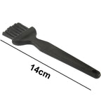 Electronic Component 7 Beam Flat Handle Antistatic Cleaning Brush, Length: 14cm, Length: 14cm