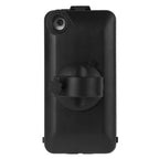 360 Degree Rotation 3 Layer (Plastic + Touch Panel Screen + Silicone Tray) Combination Bicycle Holder for iPhone 5 & 5S, 360 Degree Rotation Bicycle Holder
