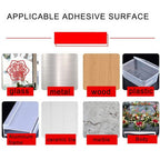 1mm Width Double Sided Adhesive Sticker Tape for iPhone / Samsung / HTC Mobile Phone Touch Panel Repair, Length: 25m, Width: 1mm(Red)
