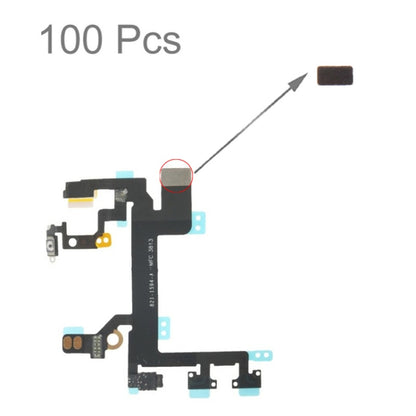 100 PCS Sponge Foam Pad for iPhone 5S Power Button Flex Cable, For 5S Power Flex Cable