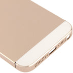 Full Housing Alloy  Back Cover with Mute Button + Power Button + Volume Button + Nano SIM Card Tray for iPhone 5S, For iPhone 5S