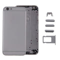 6 in 1 for iPhone 6 (Back Cover + Card Tray + Volume Control Key + Power Button + Mute Switch Vibrator Key + Sign) Full Assembly Housing Cover, For iPhone 6 (6 in 1)
