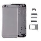 6 in 1 for iPhone 6 (Back Cover + Card Tray + Volume Control Key + Power Button + Mute Switch Vibrator Key + Sign) Full Assembly Housing Cover, For iPhone 6 (6 in 1)