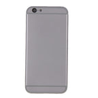 6 in 1 for iPhone 6 (Back Cover + Card Tray + Volume Control Key + Power Button + Mute Switch Vibrator Key + Sign) Full Assembly Housing Cover, For iPhone 6 (6 in 1)